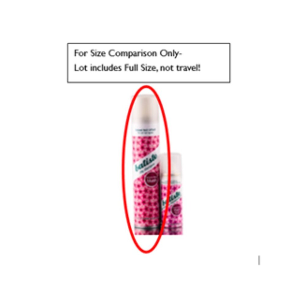 NEW Lot of 2x [Batiste] TROPICAL Scent Dry Shampoo - Full size, not travel! - Picture 5 of 9